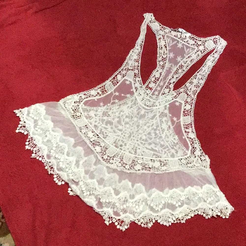 Banana U.S.A. Bohemian Vest/Top